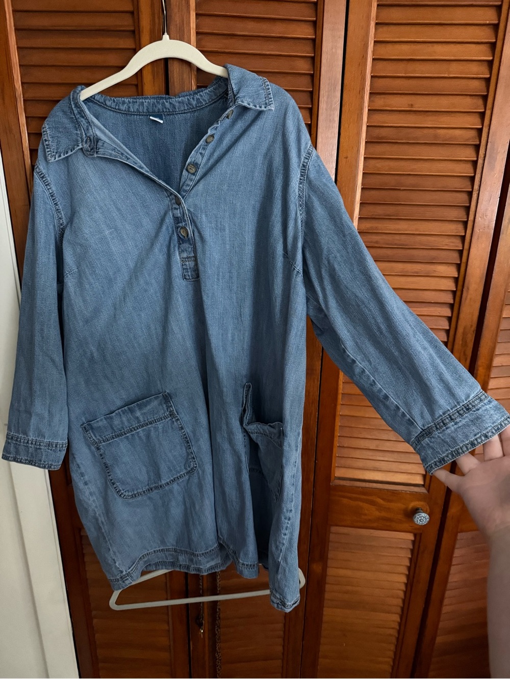 Old Navy XXL Collared Denim Dress